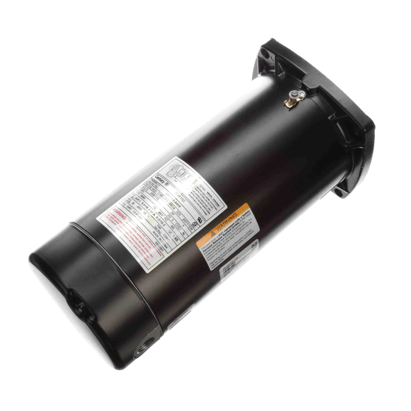 Century H-SQ1102 1 HP square flange 48Y frame pool pump motor