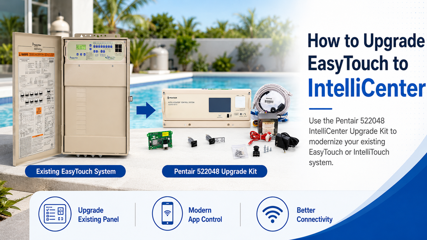 How to Upgrade Pentair EasyTouch to IntelliCenter