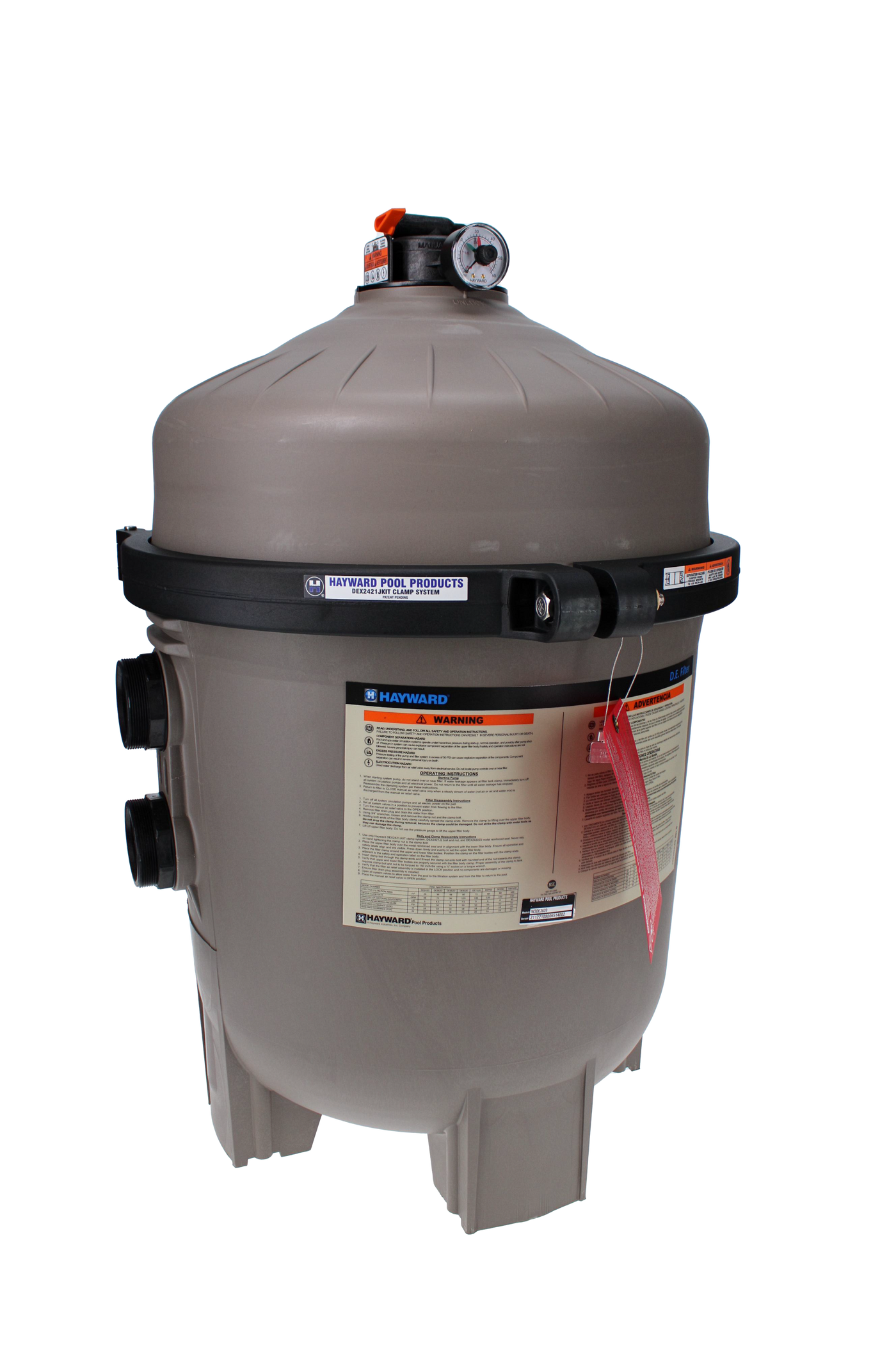 Hayward W3DE3620 Pro-Grid 36 sq ft DE pool filter