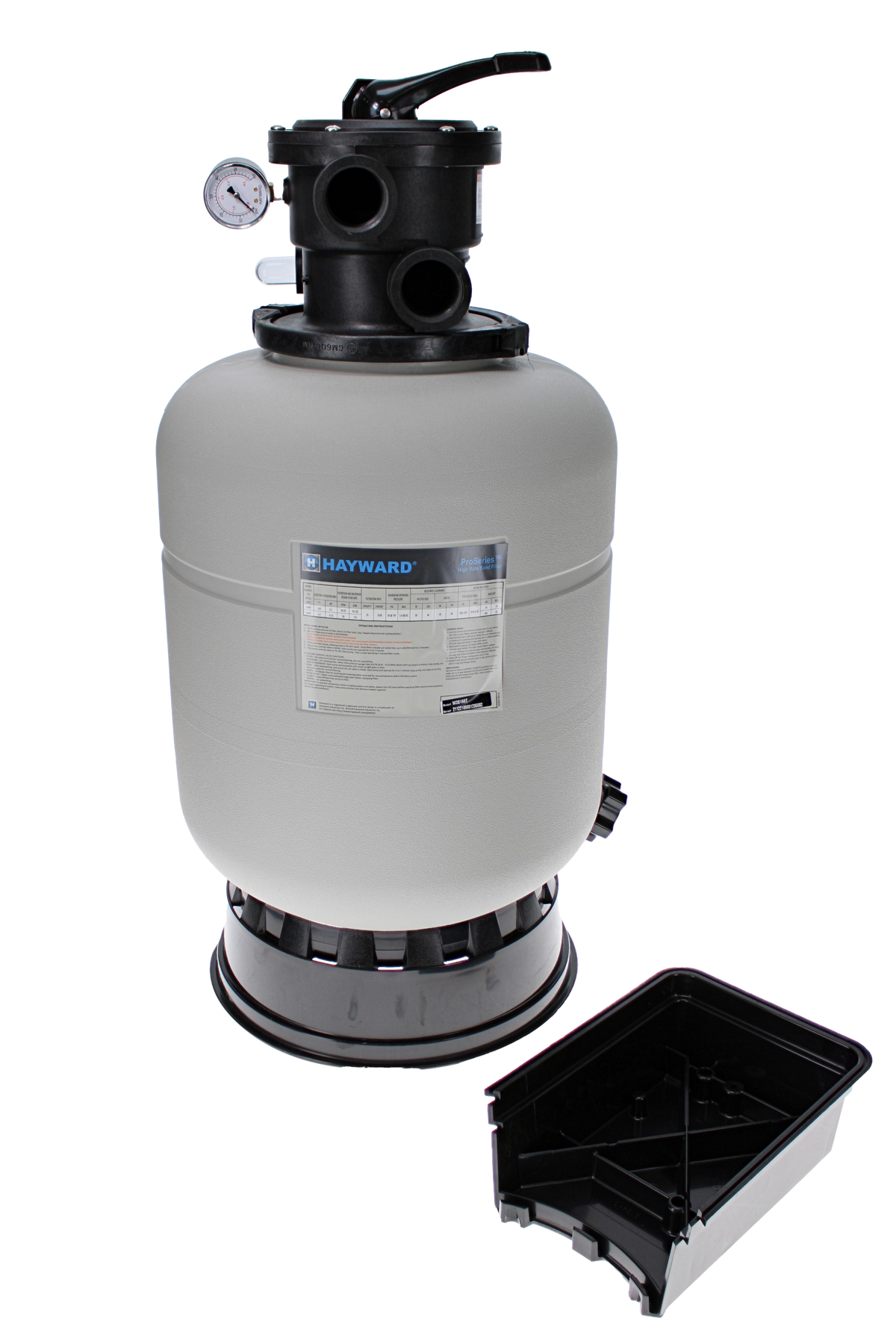 Hayward W3S166T ProSeries 16 inch top mount sand filter with multiport valve