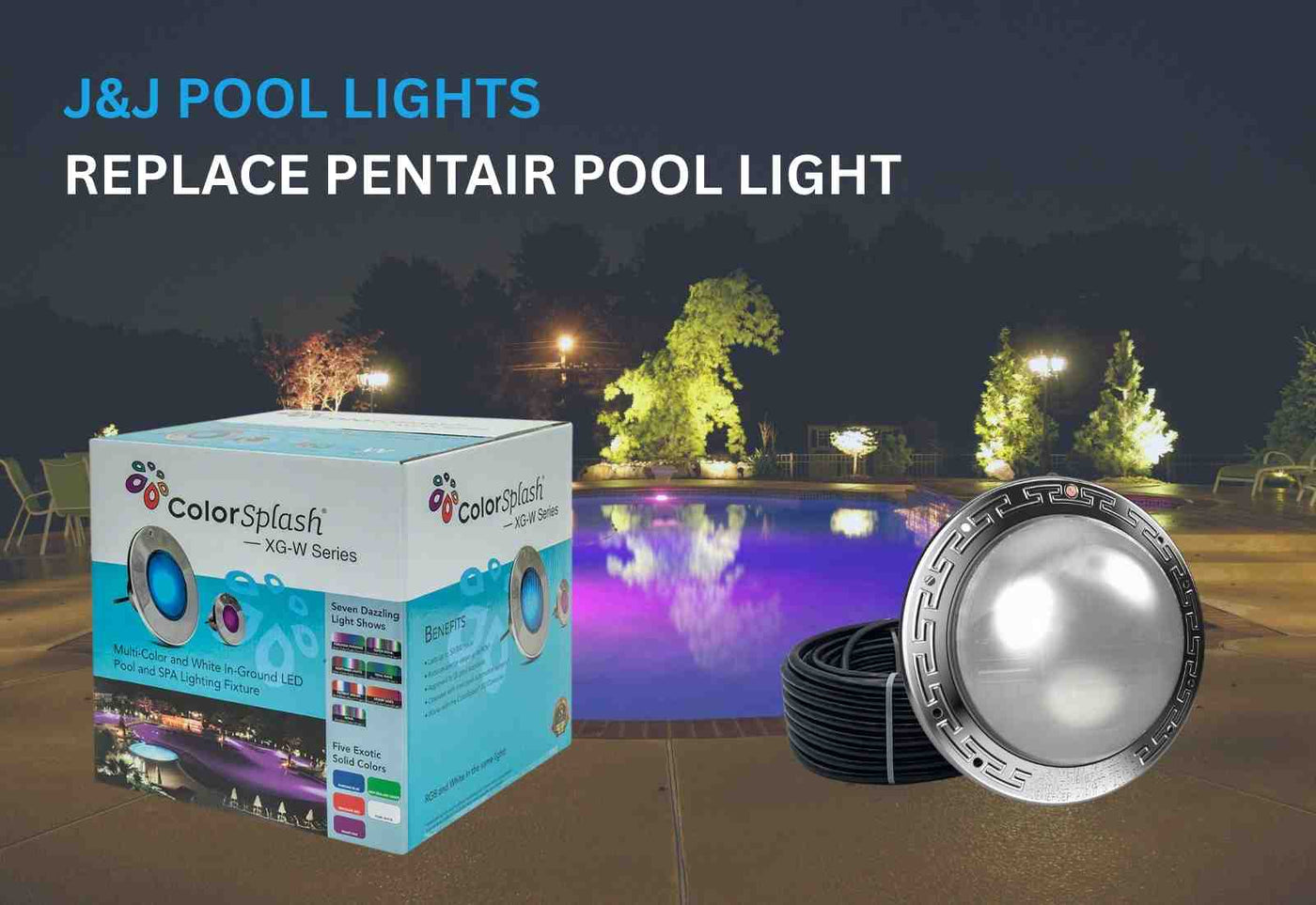 How J&J Pool Lights Replace Pentair Pool Lights