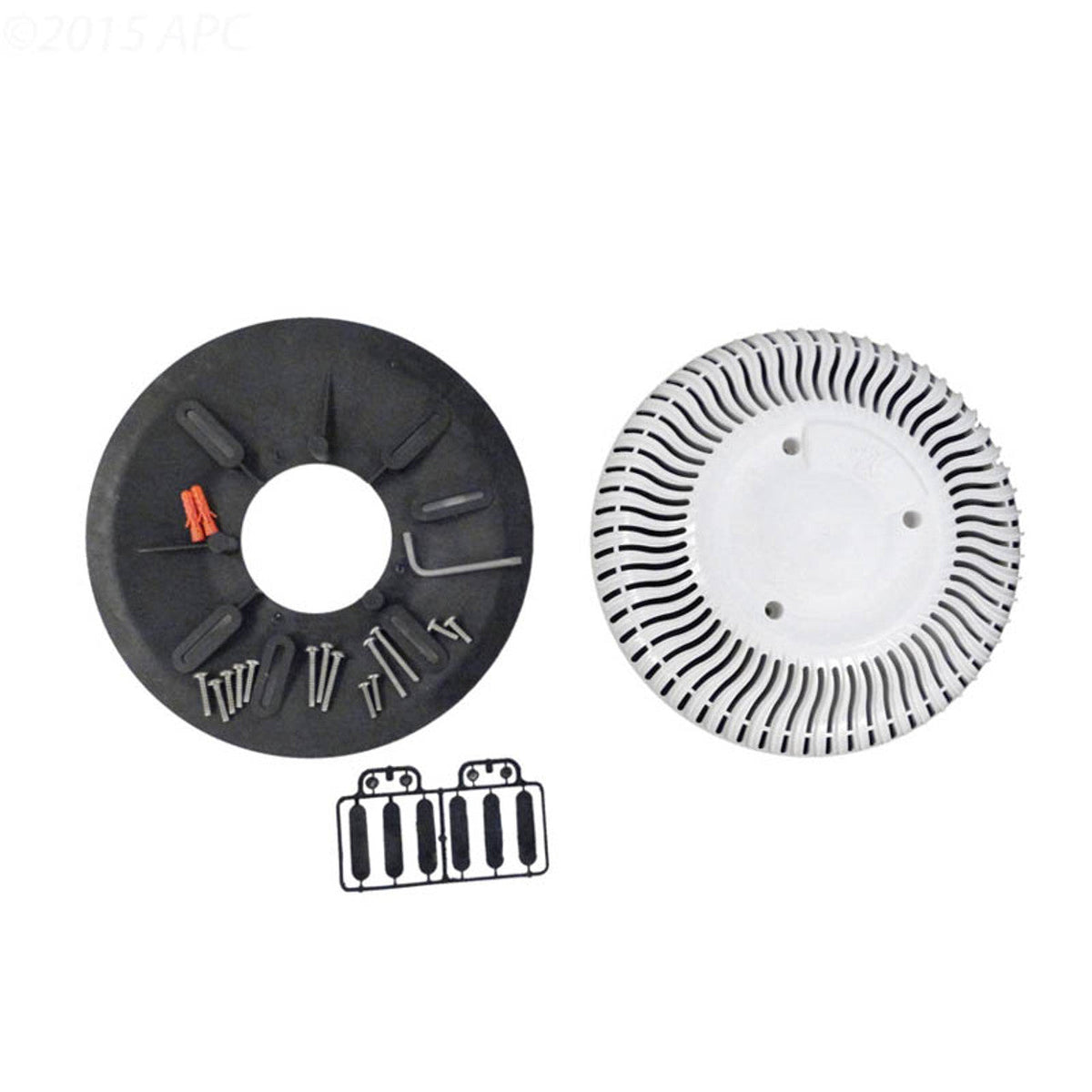 Paramount | 004192223101 | SDX2 Retro for Concrete Pools Single Drain White Paramount