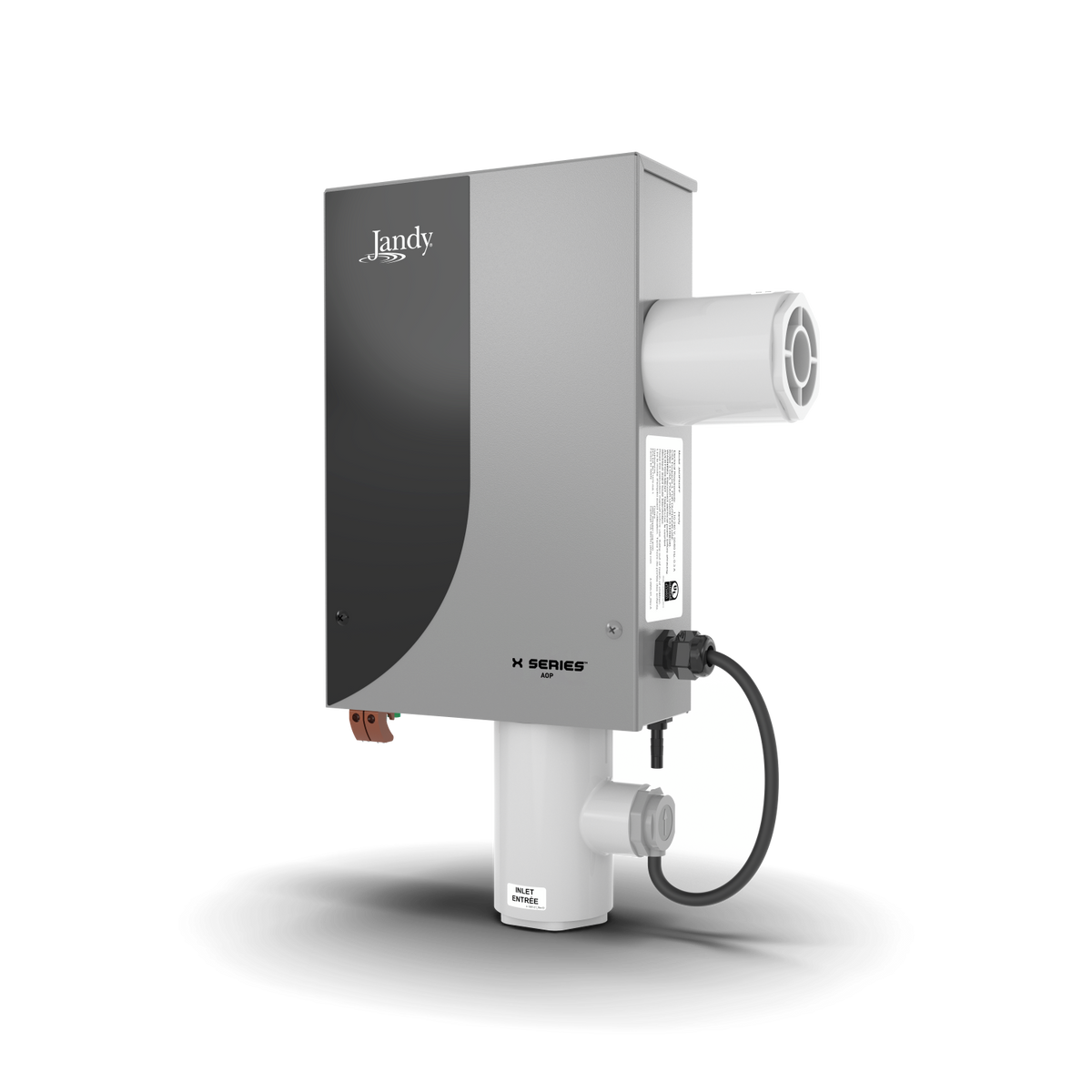 Jandy JAOPXOFF X-Series Offline AOP ozone and UV-C pool sanitizer, 15,000 gallons