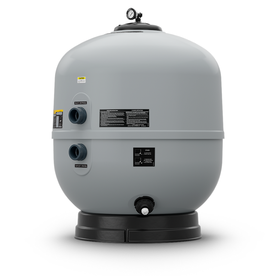 Jandy | SFSM100F | Pro Series SFSM Side-Mount Sand Pool Filter | 30" Tank with Flanges