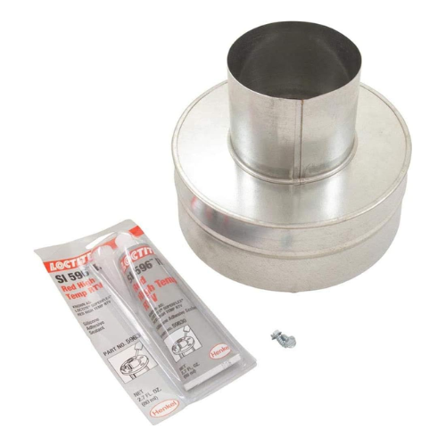 Pentair | 77707-0077 | 4" x 8" Metal Flue Collar Kit – Genuine Replacement Accessory