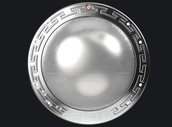 Pentair | 602191 | IntelliBrite Architectural Series Pool Light – Warm White, 120V, 100 Ft Cord