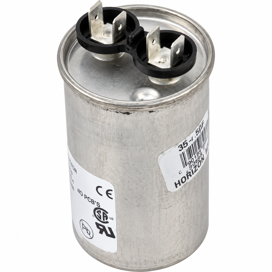 Super-Pro | 12718 | 35 MFD 370V Round Run Capacitor