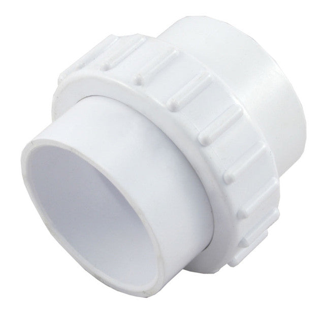 Super-Pro | 21048-000-000 | PVC Inline Union | 2" Socket, White