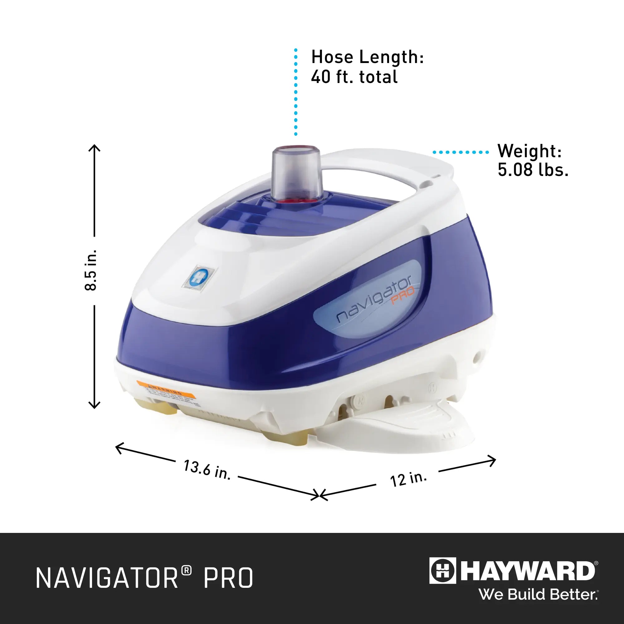 Hayward | 925ADHBX | Navigator Pro Suction Cleaner Head Only Hayward
