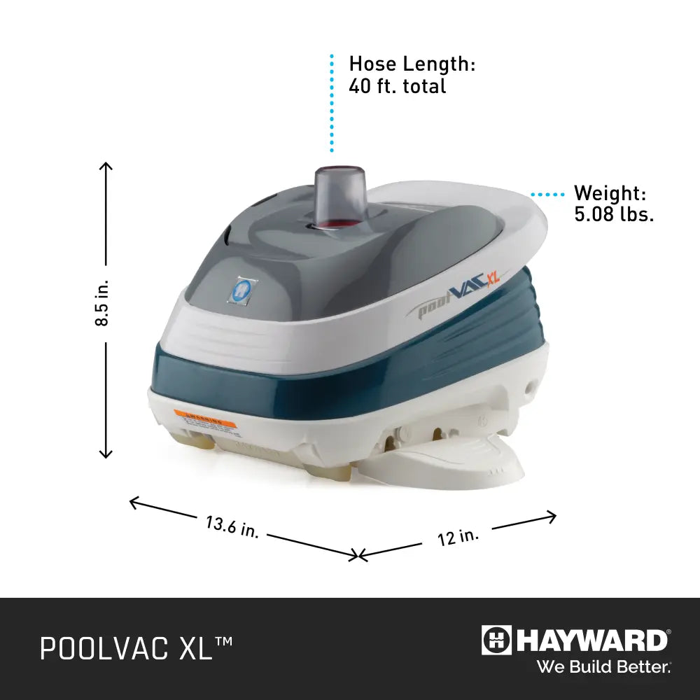 Hayward | W32025ADV | PoolVac XL - Vinyl Pool Suction Cleaner with AquaPilot Hayward