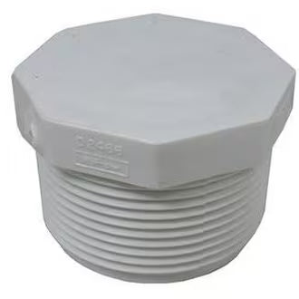 Westlake Pipe & Fittings | 450015BC | 1.5" MPT SCH 40 PVC Plug