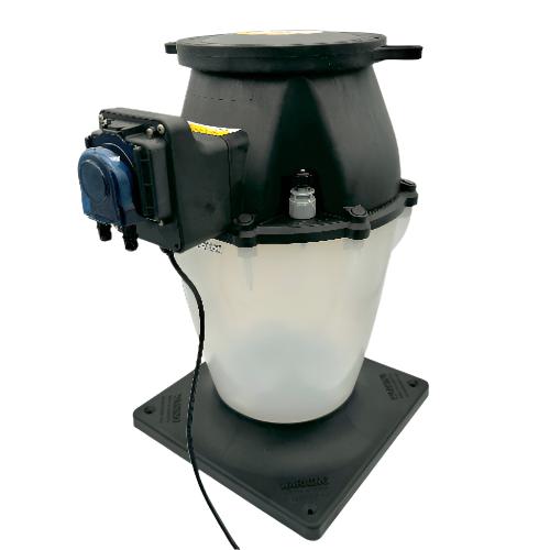 Pentair | 522472 | IntelliChem Acid Tank with Tank Mounted Pump – Automated Pool Chemical Management