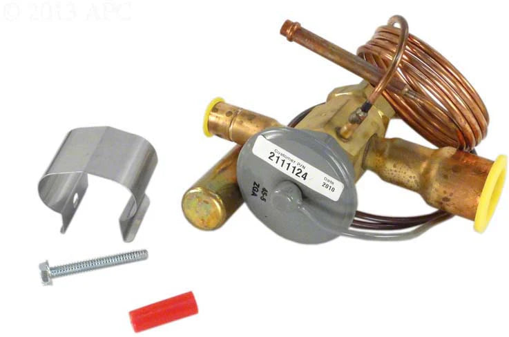 Raypak | H000077 | TX Valve 1/2 Ton Kit – OEM Thermal Expansion Valve for Precise Refrigerant Control
