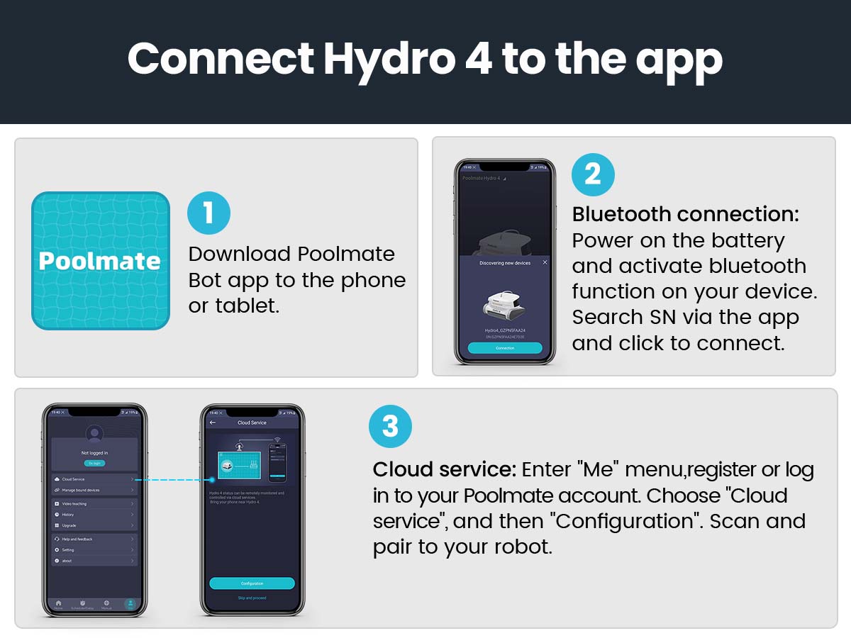 Poolmate | 40.40.300.0013 | Hydro Combination | Pool Cleaner Poolmate