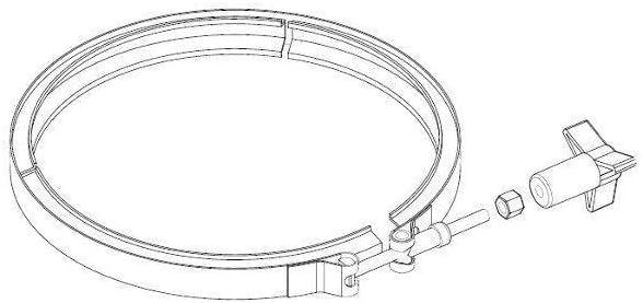 Paramount | 005302357000 | Hydro Valve Band Clamp Paramount