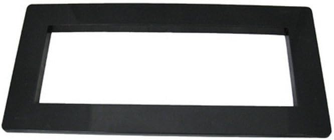CMP | 25541-004-020 | 8-7/8" x 18.5" Black Wide Skimmer Faceplate Cover | Replacement Vinyl Pool Skimmer Faceplate