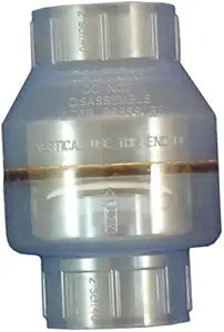 CMP | 25062-209-000 | HydroSeal Basic Swing Check Valve | 2" Socket, Clear