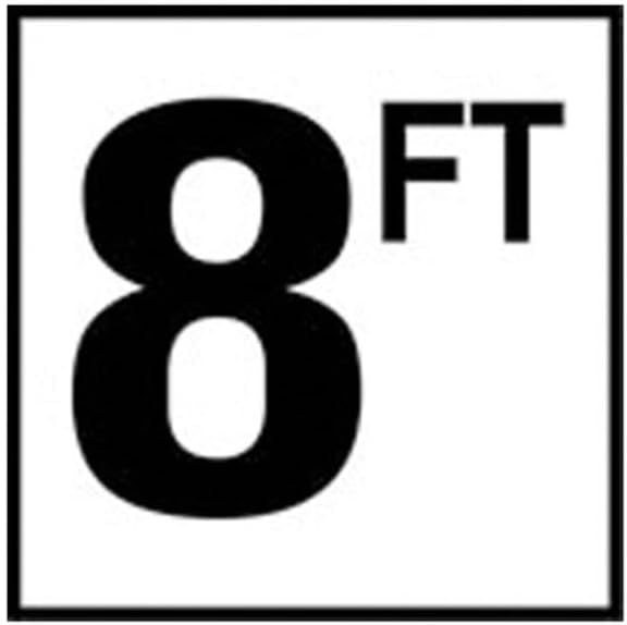 Inlays | C610080 | Smooth Ceramic Tile Waterline Depth Marker | 6