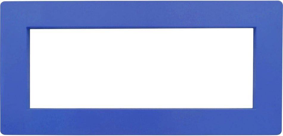 CMP | 25541-069-020 | 8-7/8" x 18.5" Dark Blue Wide Skimmer Faceplate Cover | Replacement Vinyl Pool Skimmer Faceplate