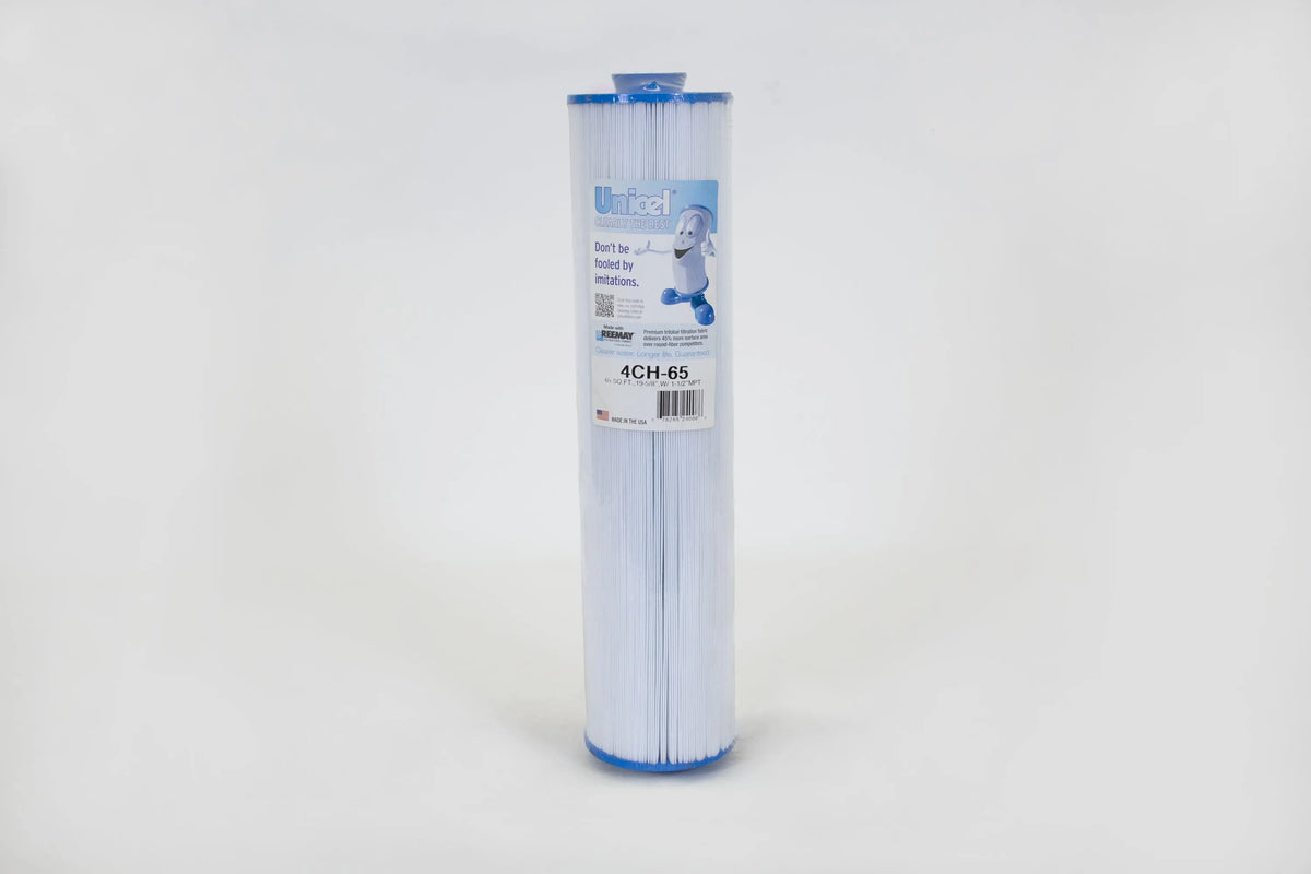 Unicel | 4CH-65 | Cartridge Filter – 65 Sq. Ft., 19-5/8" Length, 1-1/2" MPT (V) Threaded Fitting Unicel