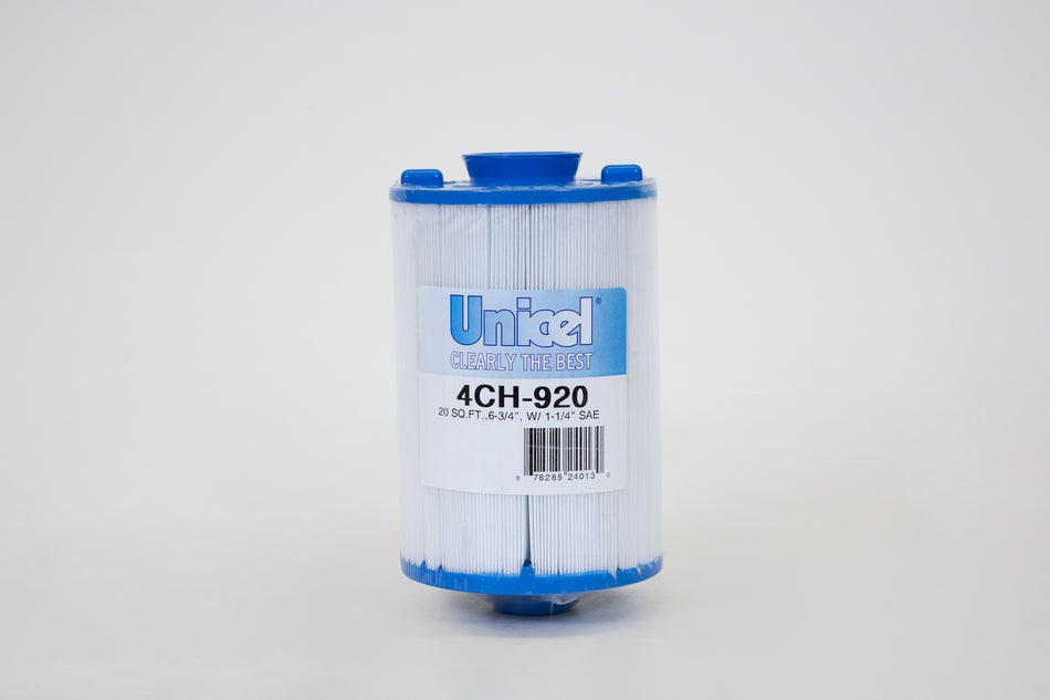 Unicel | 4CH-920 | Cartridge Filter – 20 Sq. Ft., 6-3/4" Length, 1-1/4" SAE Threaded Fitting