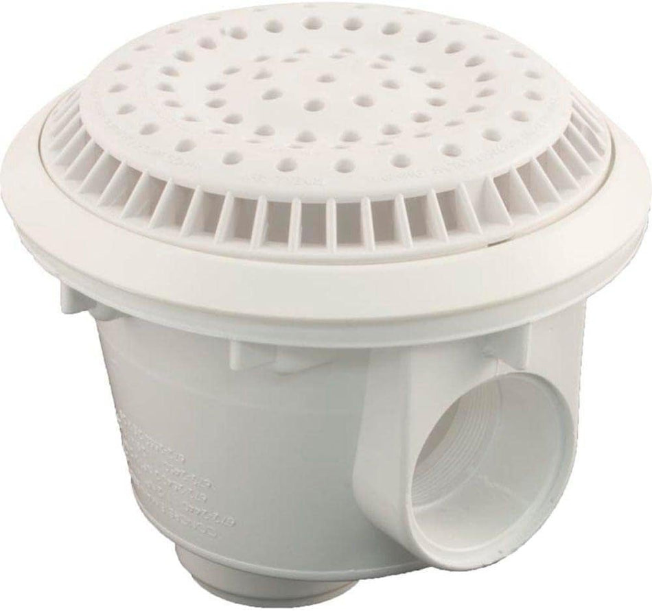 Waterway | 640-2750V | 8" White Anti-Vortex Main Drain for Vinyl Pools