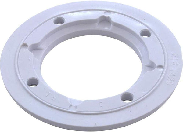 Waterway | 218-1430 | In-Ground Pool Wall Fitting Faceplate Assembly White