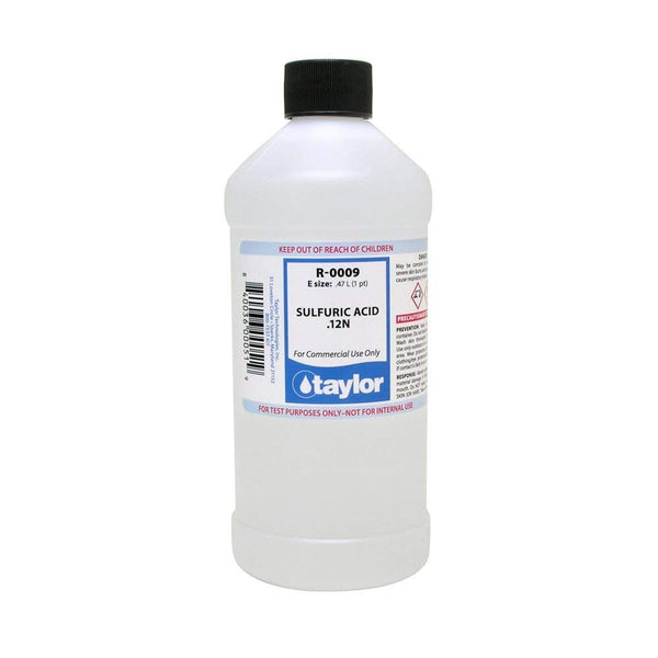 Taylor | R-0009-E | 16 oz Sulfuric Acid .12N Total Alkalinity Reagent