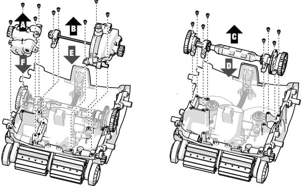Polaris | R0995100 | Quattro Factory Tune-Up Kit | Replacement Pool Cleaner Service Kit