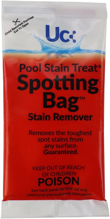 United Chemicals | PST-C48 | 4 oz Pool Stain Treat Spotting Bag