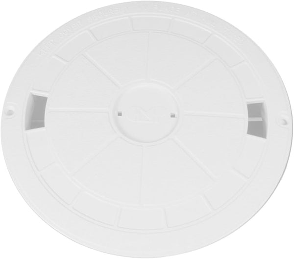CMP | 25544-000-000 | Round White Skimmer Cover U3 | Replacement Pool Skimmer Lid