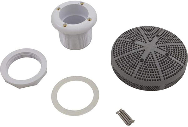 Super-Pro | 25215-001-000 | Fiberglass Hi-Flo Suction Fitting Complete Assembly | Gray, 6