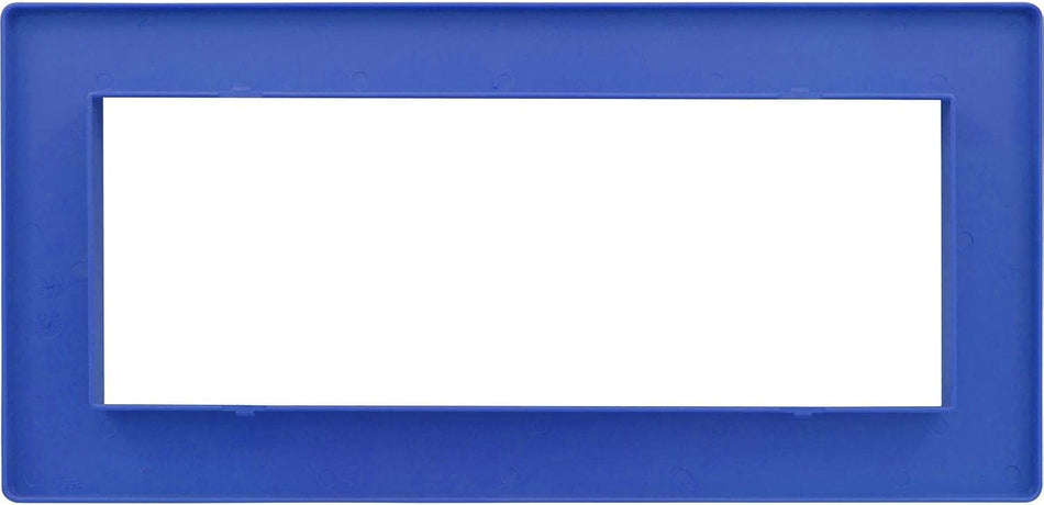 CMP | 25541-069-020 | 8-7/8" x 18.5" Dark Blue Wide Skimmer Faceplate Cover | Replacement Vinyl Pool Skimmer Faceplate