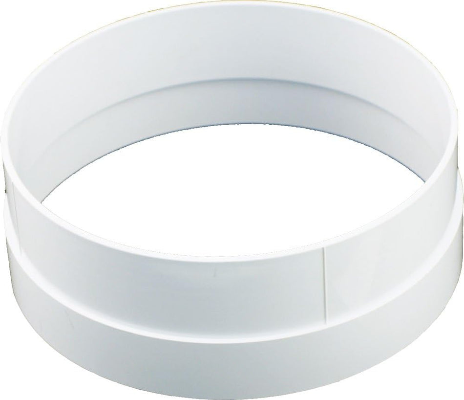 CMP | 25526-200-000 | 1-1/4" White Skimmer Extension Collar | Replacement Pool Skimmer Collar