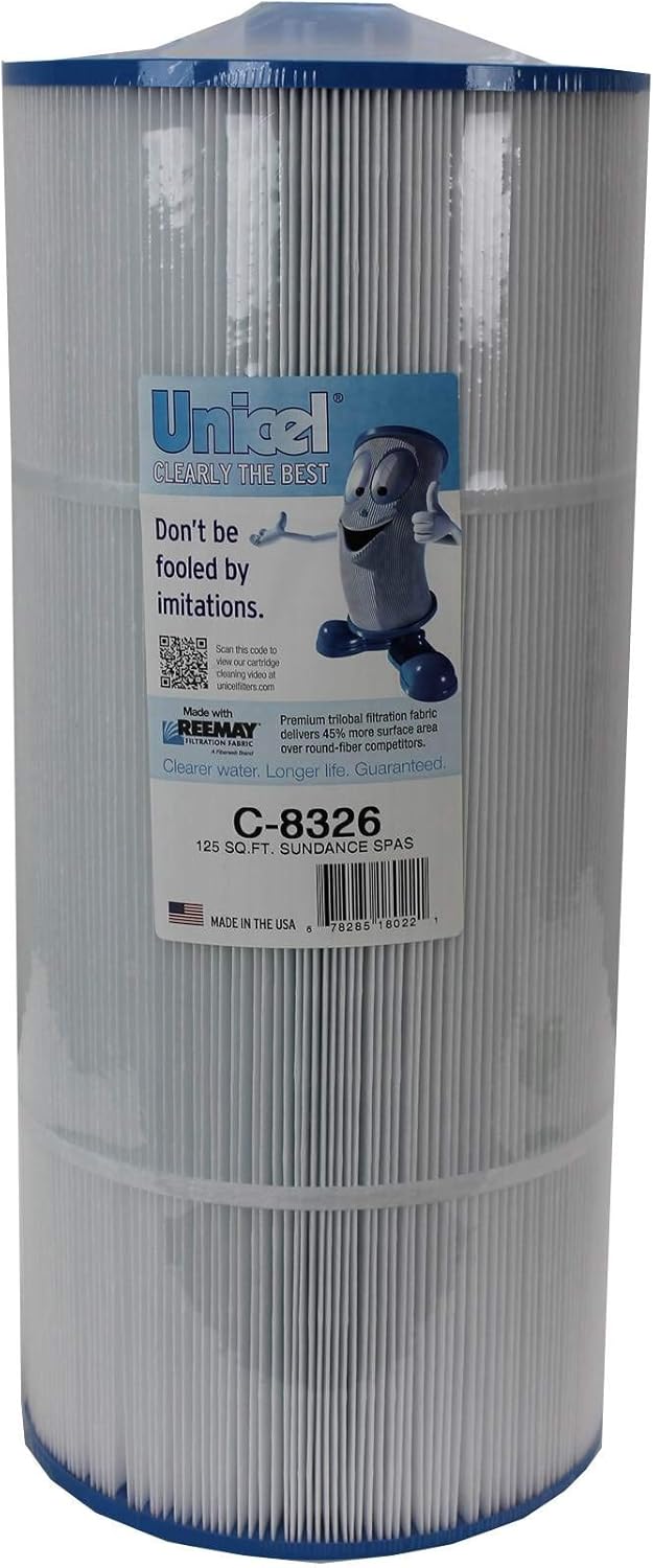 Unicel | C-8326 | 125 Sq. Ft. Replacement Cartridge Filter – Fits Sundance Spas