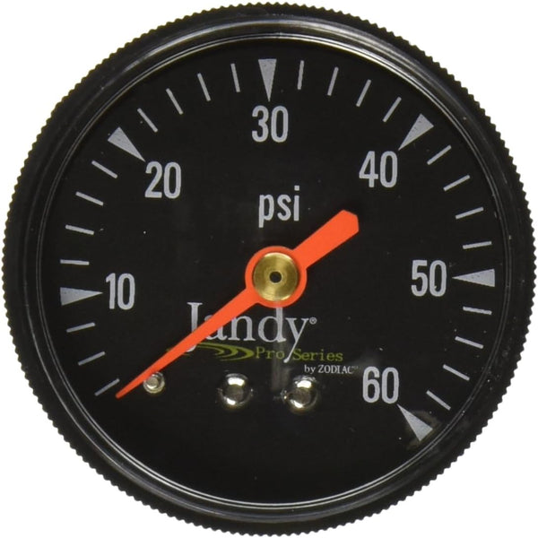 Jandy | R0359600 | 0-60 PSI Gauge Replacement Kit | Pool Equipment Pressure Gauge Kit