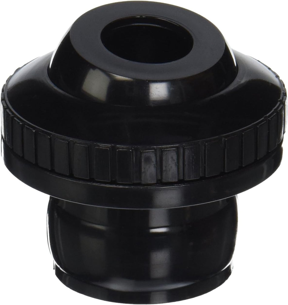 CMP | 25554-304-000 | 1.5" Black Self Aligning Insider Wall Inlet Fitting | 3/4" Eye Opening