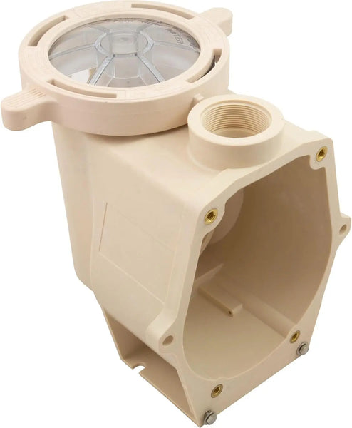 Pentair | 357243 | Almond IntelliFlo Pot Waterfall Assembly | Replacement Pump Pot Assembly Pentair