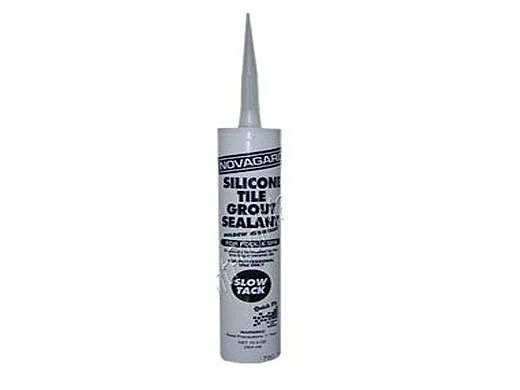 Novagard | RTV700-164 | NovaFlex White Silicone Tile Grout 10 oz