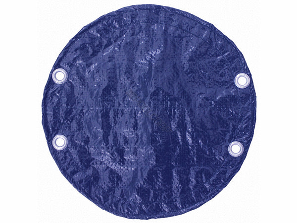 GPC Winter Covers | 771934AGBLB | 15' x 30' Royal Blue/Black Oval Solid Winter Pool Cover | Above Ground Pool Cover