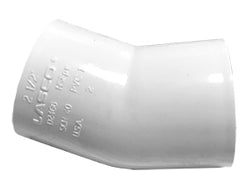 Westlake Pipe & Fittings | 465040 | 4" Slip x Slip 22.5° Elbow