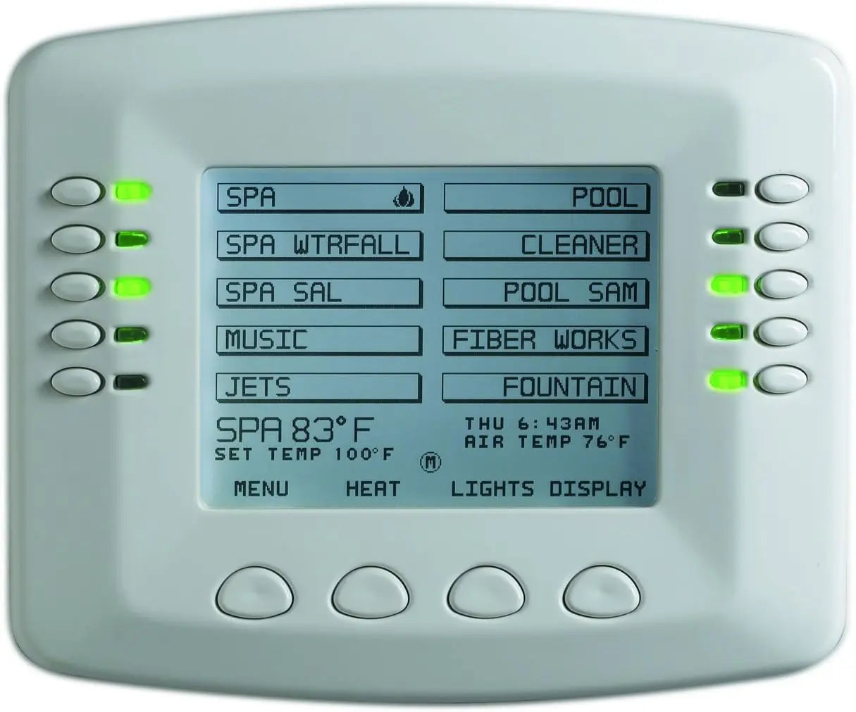 Pentair | 520138 | IntelliTouch Indoor Control Panel, White Pentair