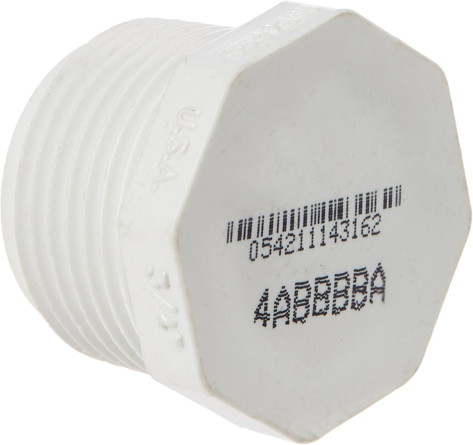 Westlake Pipe & Fittings | 450007 | 3/4" MPT SCH 40 PVC Plug