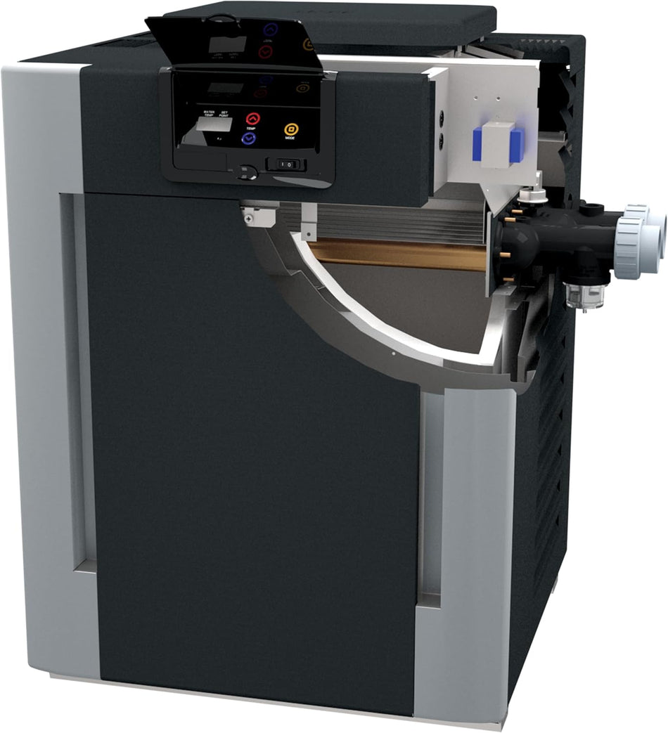 Raypak | 009234 | P-R336A-EP-C Digital Propane Gas Pool Heater 336K BTU High Altitude 3000-5000 ft Electronic Ignition