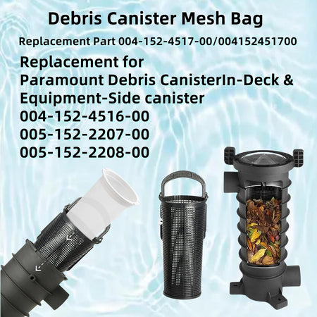 Paramount | 004152451700 | EDC Fine Mesh Bag (Use with Replacement Basket) Paramount