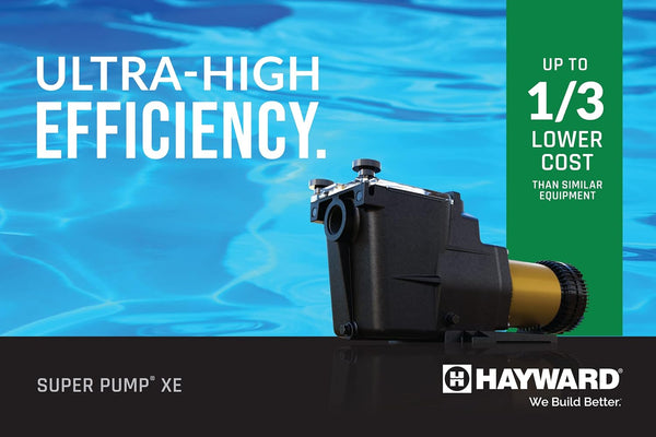 Hayward | SP3207X10XE | TriStar XE Ultra-High Efficiency Pump | 1.25 THP Dual Voltage