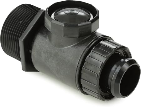 Polaris | 9-100-3010 | Black UWF Connector Assembly | Replacement Universal Wall Fitting Connector