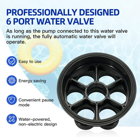 Paramount | 004302418403 | 2" 6-Port Water Valve Paramount