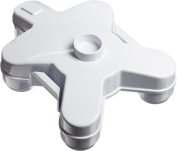 CMP | 25357-850-000 | White Cartridge Top Manifold J-Style | Replacement Pool Filter Manifold