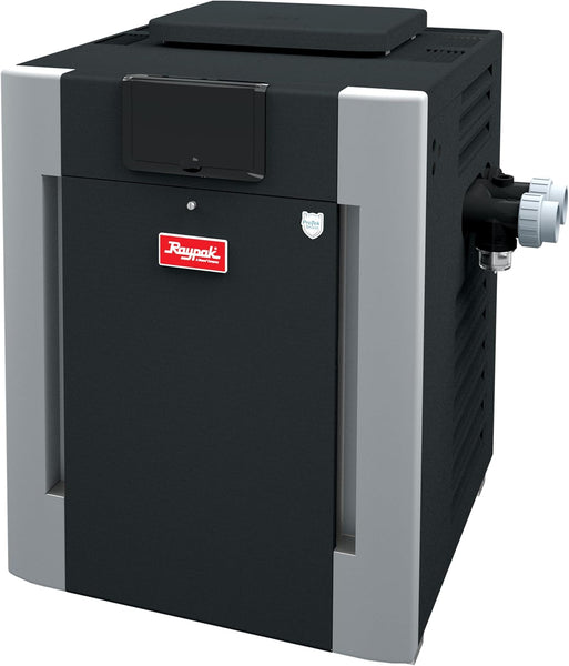 Raypak | 009234 | P-R336A-EP-C Digital Propane Gas Pool Heater 336K BTU High Altitude 3000-5000 ft Electronic Ignition